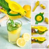 Lixiluxia Lemon Squeezer Hand Press Juicer, Manual Citrus Juicer, Aluminium