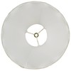 Creme Medium Scallop Bell Lamp Shade 5" Top x 12"