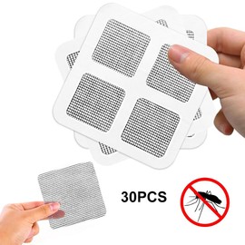 Floor Drain Stickers, Disposable Shower Drain Stickers, Disposable Shower Drain Hair Catcher, Mesh Sticker, Drain Strainer, Multifunctional Disposable Sewer Filter, Hair Strainer Shower for Drainage,