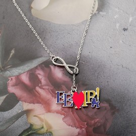 CENWA SGRHO Sorority Gifts 1922 Sorority Gift Pretty Poodle charm Necklace/Earrings Greek Sorority Jewelry Gifts for Women, 3.5cm, Metal, alloy