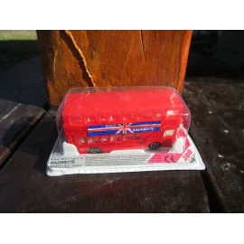 Majorette British Double Decker Bus "visit LONDON" #259 Toy car Lot MIP