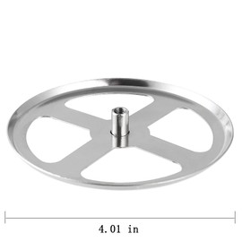 Secura Housewares French Press Replacement Base Plate with Permanently Attached Nut and Removable Nut for 50oz Coffee Press
