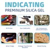 Wisesorb 2lbs Premium Orange Silica Gel Desiccant Beads(Industry Standard 2-4