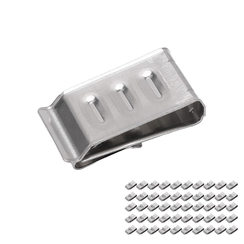 50Pcs Solar Panel Cable Clip for Electrical Cord Management Photovoltaic