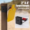 2x4 Metal Target Stand System for Outdoors Shooting Range
