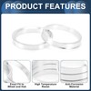 INFINAUTO Wheel Hub Centric Ring OD 67.1mm to ID 59.1mm