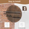 awagas Wooden Key Holder for Wall, 11.8" Rustic Key Rack