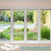 Pack of 40 Window Slot Caps, Drain Hole Covers, Water