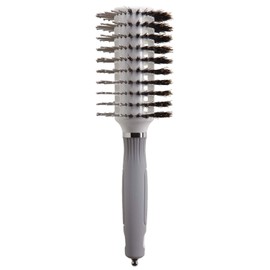 Olivia Garden Turbo Vent Oval Twin & 100% Boar Hair Brush CIOVL-TWINLG (Twin Large)