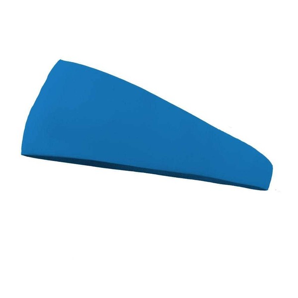 Bondi Band Damen Schweißband, 7,6 cm, konisch, feuchtigkeitsableitend, 7,6 cm, Karibikblau