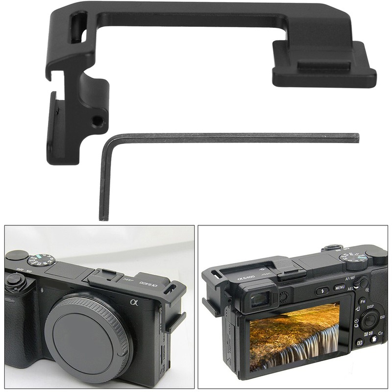Cold Shoe Relocation Extension Plate for Sony A6000 A6300 A6400