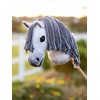 LeMieux Hobby Horse Earl - Striking Grey - Realistic Head