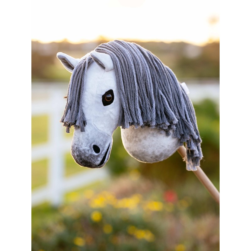LeMieux Hobby Horse Earl - Striking Grey - Realistic Head