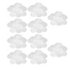 200Pcs Transparent Badge Film Protective Clear PVC Multi Purpose Badge