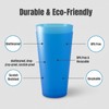 AOYITE Large Plastic Cups Reusable - 32 oz Water Tumblers