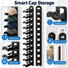 Wall-Mounted Baseball Cap Organizer for Hat Storage – Multi-Layer ABS