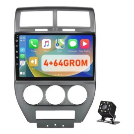 Auto Estéreo Jeep Compass Patriot 2007 2008 Carplay 64gb