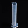Clear PP Scaled Measuring Cylinder 250ml, and Alkali Resistant, Easy