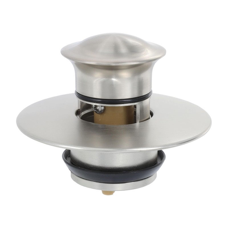 Danco EZ Drain Cover for Bathtub, Brushed Nickel, 10534