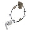TQPONLY Tailgate Door Upper Latch w/Cable Compatible with 1992-2009 Ford