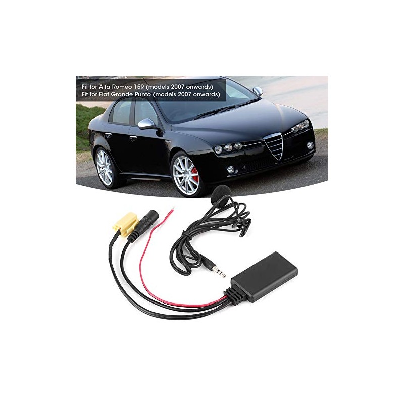 GOTOTOP Car Bluetooth AUX Module Audio Radio Interface Cable Connector
