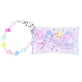 My Melody 50th Clear Multi Case with Beaded Chain Small Alignment