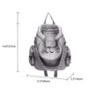 BUKESIYI CCJP78222 Women's Backpack, Mini Backpack, Pochette, Large Capacity, Waterproof,