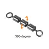PATIKIL 20pcs 99lb High Speed 3 Roller Swivels Copper Barrel