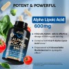 Acido Alfa Lipoico 600mg 120 Caps Nutra Harmony Hecho En