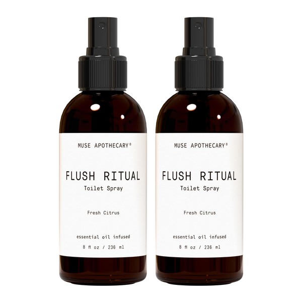 Muse Apothecary Flush Ritual - Aromatic & Refreshing Toilet Spray,