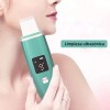 Burkey Limpiador Ultrasónico Portatil Skin Scrubber Limpieza Facial