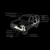Siberian Bushing Polyurethane Front Suspension Low Arm Front Compatible with