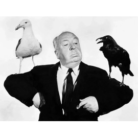 Director Alfred Hitchcock The Birds High Quality Metal Fridge Magnet 3x4 8123