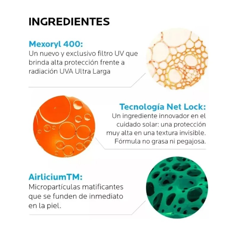 La Roche Posay Bloqueador Solar Fps50+control Grasa Uvmune