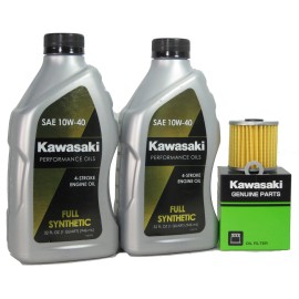 Kawasaki 2002 Kawasaki BAYOU 300 Full Synthetic Oil Change Kit