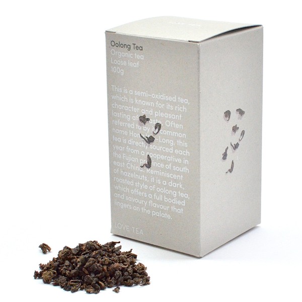 Love Tea Organic Oolong Loose Leaf Tea 100g