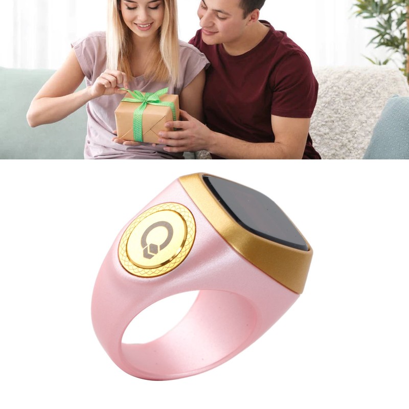 Smart Counter Ring with 0.49in Screen Support APP 20mm CNC