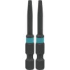 Makita A-96693 Impactx 1 Square Recess 2″ Power Bit, 2