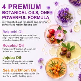 Bakuchiol Oil – Plant Based Retinol Alternative Serum 60ml