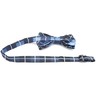 Carahere Boy's Handmade Pre-Tied Patterned Bow Ties (One Size, Blue
