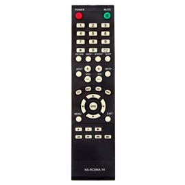 NS-RC6NA-14 Replaced Remote fit for Insignia TV NS-RC4NA-16 NS-RC4NA-18 NS-24E40SNA14 NS-32D20SNA14 NS-24E40SNA14-A NS-24E40SNA14-B NS-RC4NA-14 NS-24E400NA14 NS-50L440NA14 NS-46E860N14 NS-50E860N14