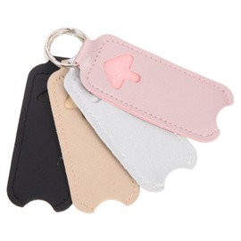 Beavorty Makeup Lipstick Bag Keychain Compact Organizer Pouch for Women Portable