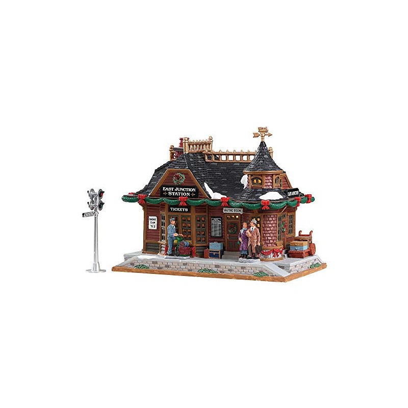 Lemax Signature Collection Lighted Building - East Junction Station -
