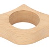 Marcapáginas para lectura, sujetalibros de madera con diseño ergonómico, portátil