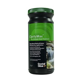Crystal Clear Clarity Max 453 Grams, Natural Bacteria to Improve Clarity of Fish Ponds 1lb/453 grams