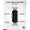AIDA Outlet White Duplex Receptacle with Wall Plate, Electrical Outlet