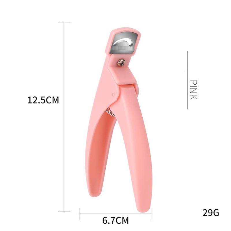 zalati False Nail Clippers Acrylic Gel Nail Tips Cutter Trimmer