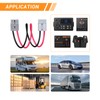 keisnoaja 50A 600V 6AWG Cable Battery Quick Connect for Anderson