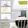 Mardatt 130Pcs Plantation Shutter Repair Kit Includes Plantation Shutter Pins