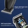 Suttik Professional Hair Clipper and Trimmer Set, Barber Clippers Set